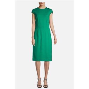 Woman’s Diane von Furstenberg Hadlie sheath dress green size 2